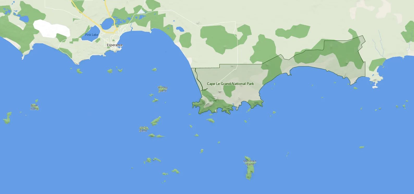 Esperance map